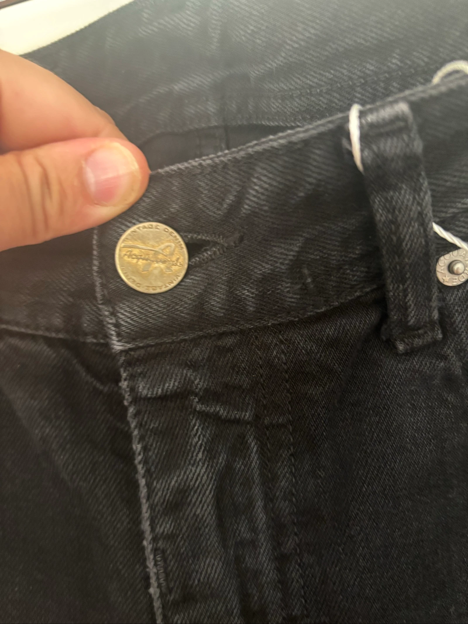 178/ Black Jean - Aquaverde - Size 40 – photo 4